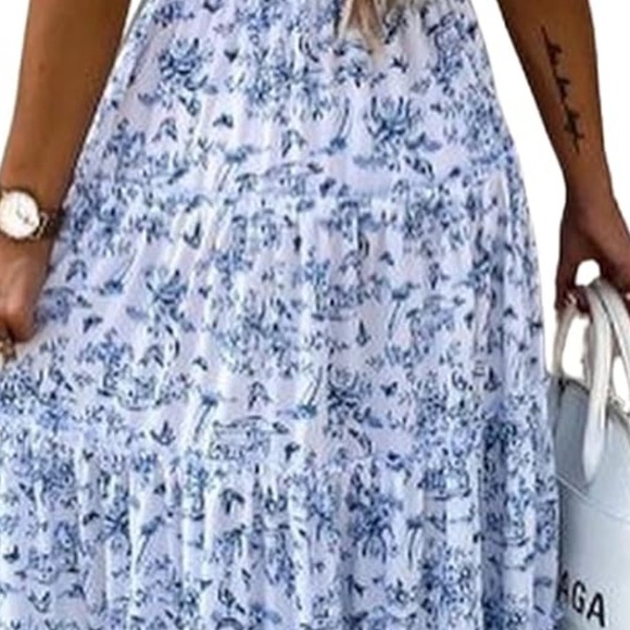 High-Low Printed Skirt - Picture 3 of 4